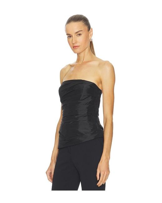 Jonathan Simkhai Black Emerson Bustier Top