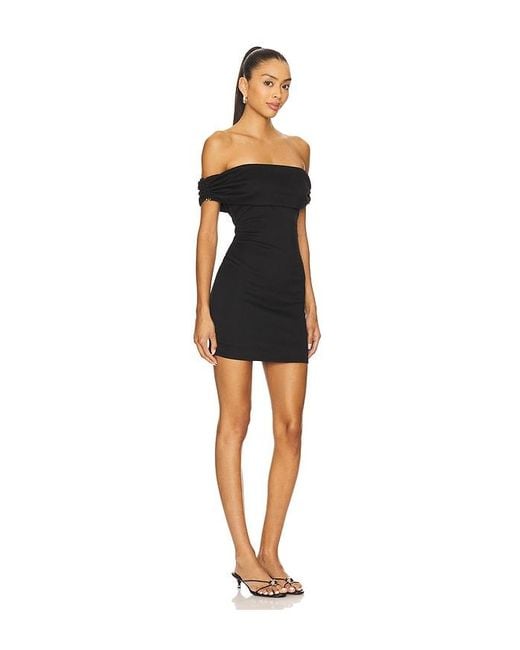 superdown Black Brigta Mini Dress