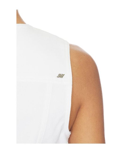 Cinq À Sept White Denim Reenee Vest
