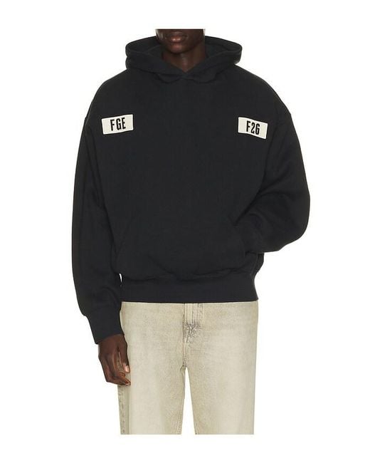 Fear Of God Black 90's Hoodie for men