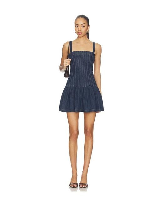 Tularosa Blue Harlow Mini Dress