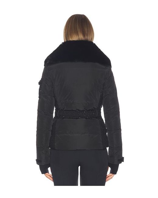 MY Sunday Ski Black Soiree Tweed Ski Jacket