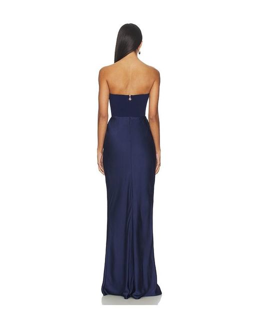 Nookie Blue Chiara Strapless Gown