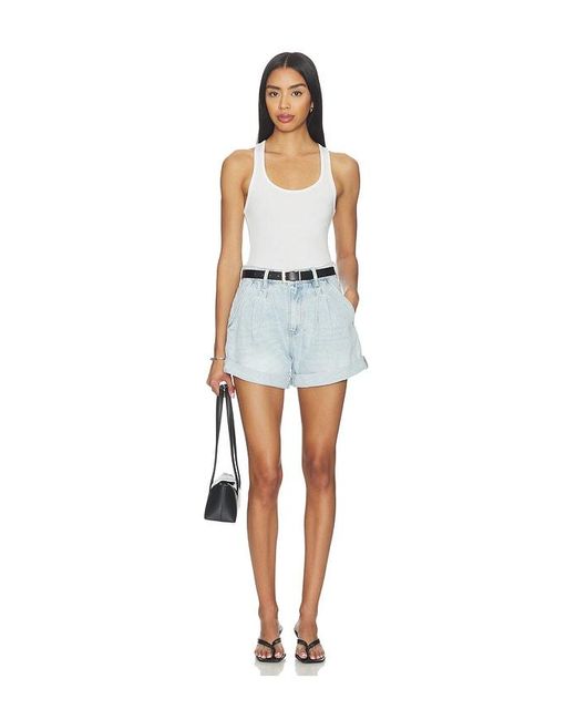 Blank NYC Blue Denim Shorts