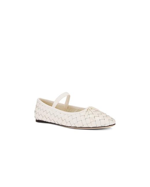 Loeffler Randall White Leonie Ballet Flat
