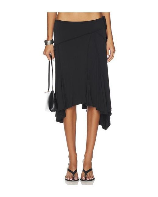 With Jean Black Sharni Skirt
