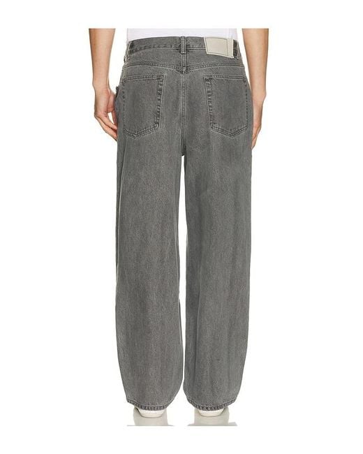 Thisisneverthat Gray Loose Jeans for men