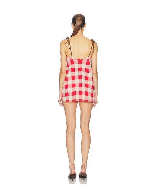 SER.O.YA Red Shantie Dress