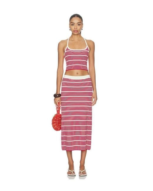 LSPACE Pink Ravello Skirt