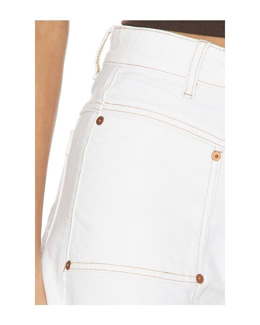 Blank NYC White Denim Shorts