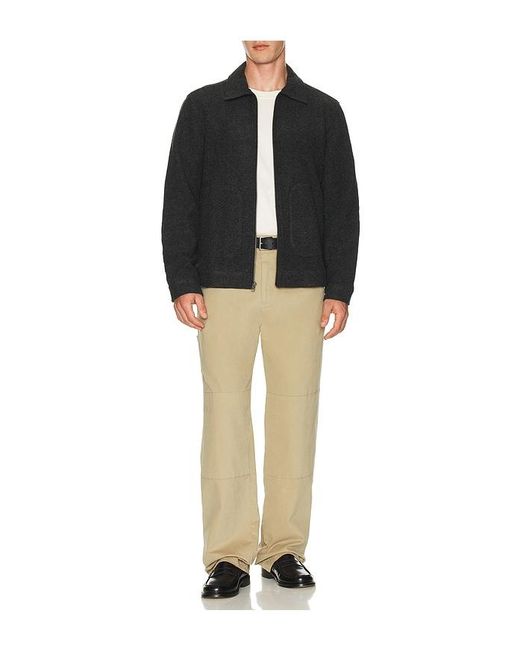 Vince Natural Peached Cotton Henry Pant for men