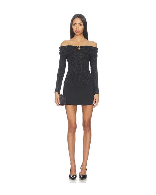 Ba&sh Black Bai Top