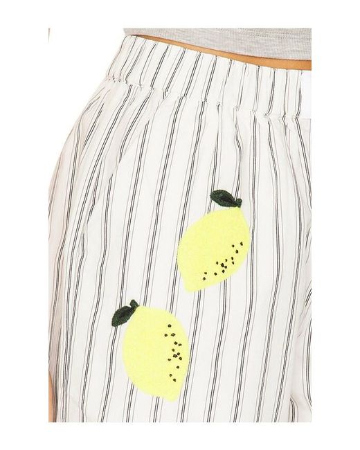 Kule White The Limon Shorts