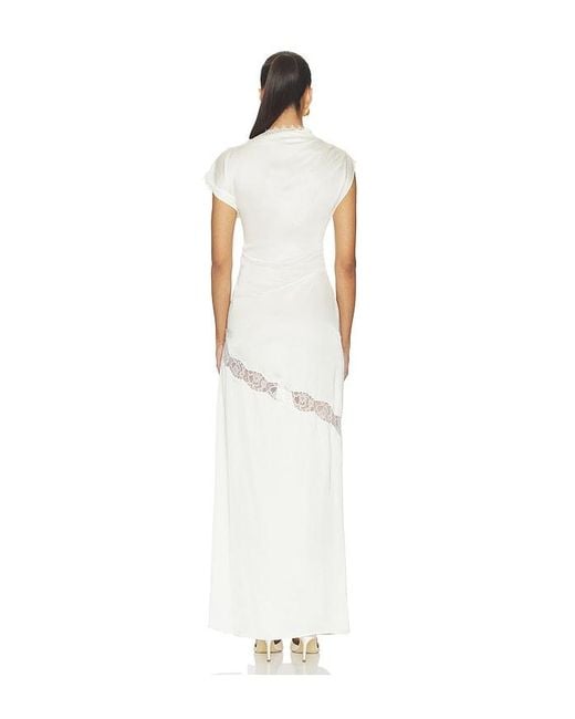 L'academie White Rietta Gown
