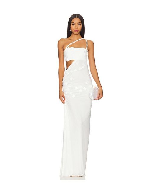 Deme by Gabriella White Leslie Gown