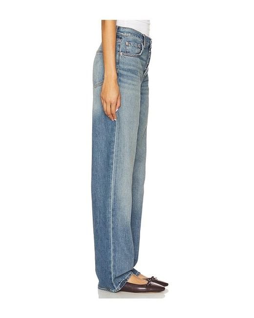 GRLFRND Blue Bella Low Rise Boyfriend Jeans