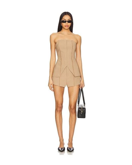 NonChalant Label Natural Hedda Short