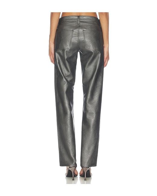 Agolde Gray Low Rise Slim Pants