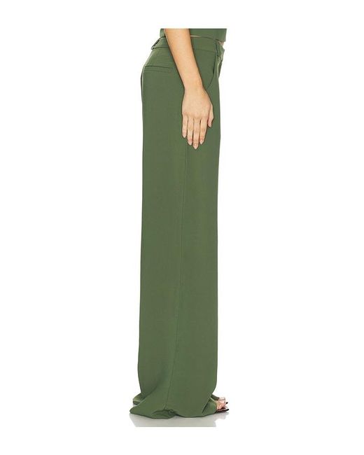 Amanda Uprichard Green X Revolve Saddler Pants
