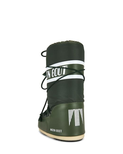 Moon Boot Green Icon Nylon Boot for men