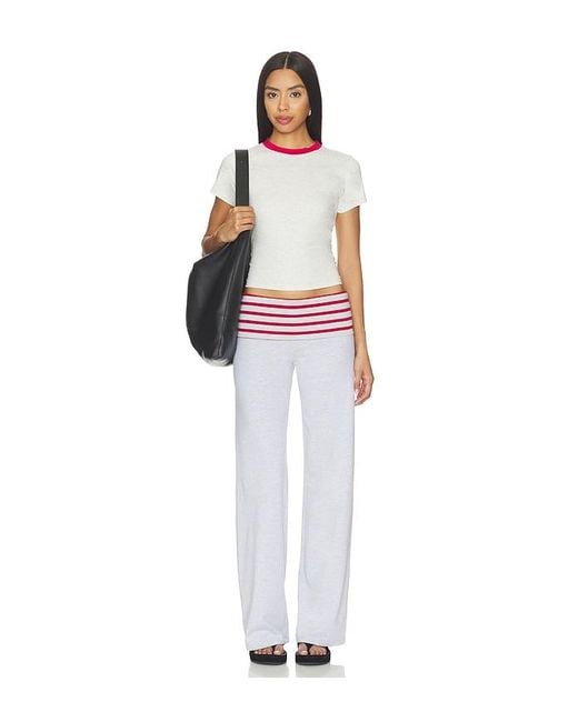 Lioness White Jetset Pant