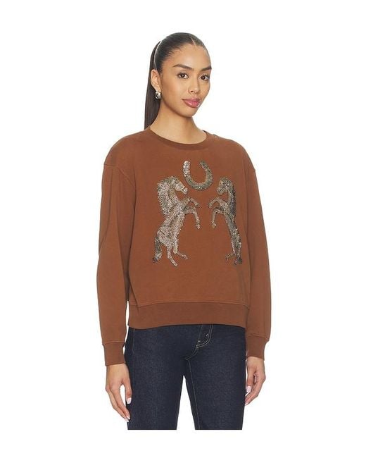 AllSaints Brown Luck Pippa Sweater