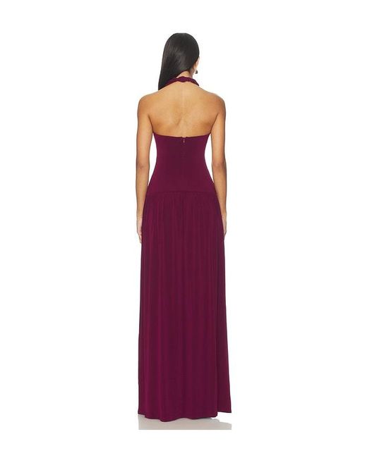 Lovers + Friends Purple Megan Gown