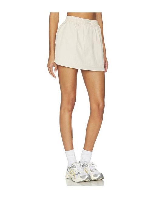 Gold Hinge White Active Ease Skirt