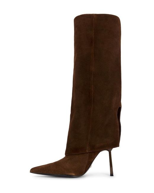 Raye Brown Boot Overlay