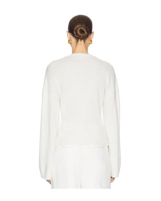 Helsa White Sanna Cardigan