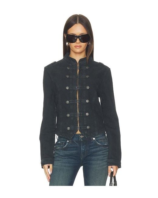 Jaded London Blue Drummer Jacket