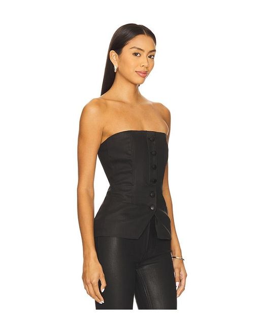DL1961 Black Bustier Top