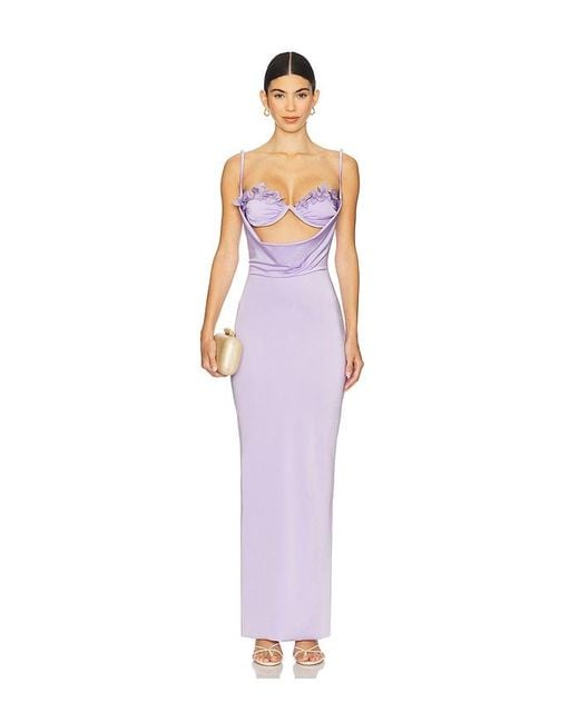 Ancora Purple Kleos Dress