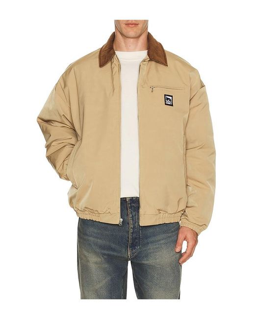 Obey Blue Elysian Jacket for men