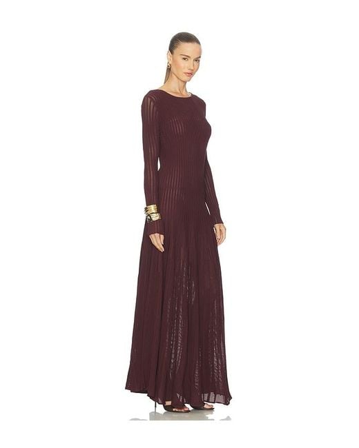 Solid & Striped Purple Maxikleid Kaylee