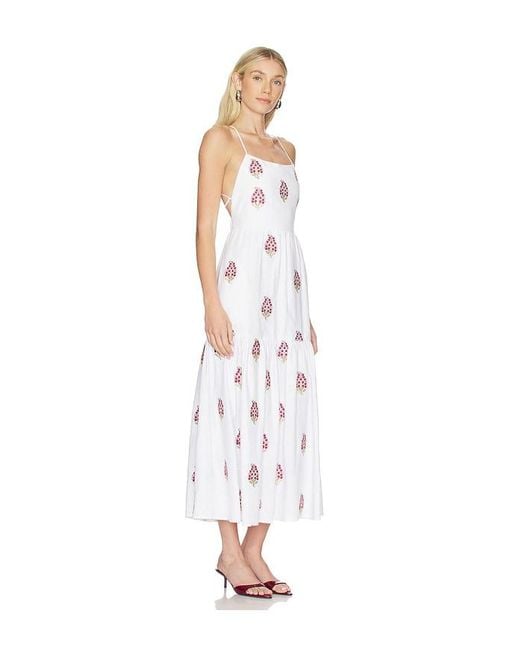 Rosewater House White Sarv Maxi Dress