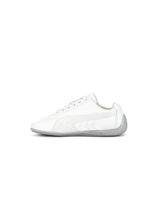 PUMA White Speedcat Anodized Sneaker
