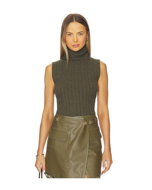 NonChalant Label Green Jodie Top