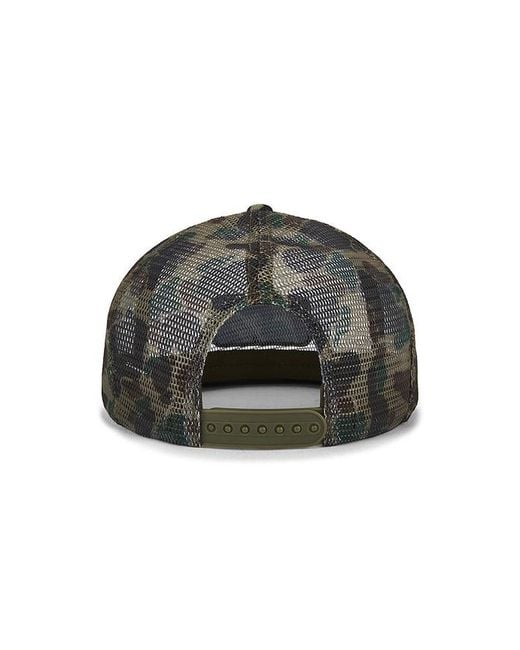 Autumn Headwear Black Camo Trucker Cap for men