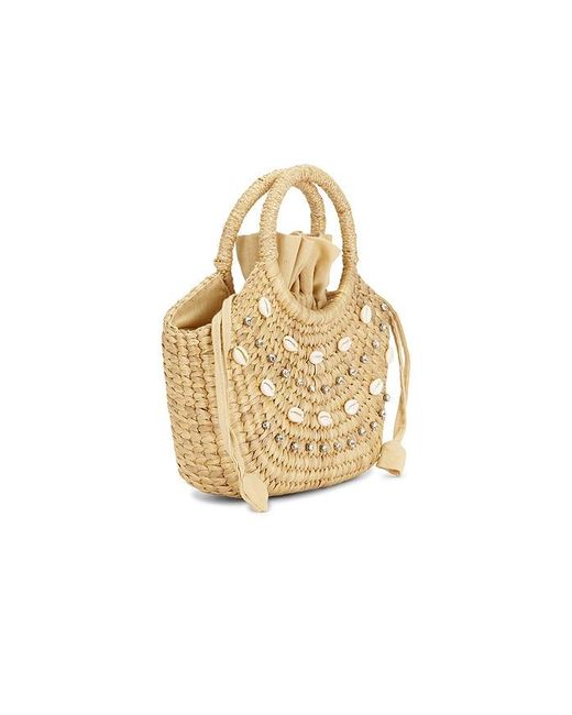 Hat Attack Natural Tasche Mit Henkel Janie Shell