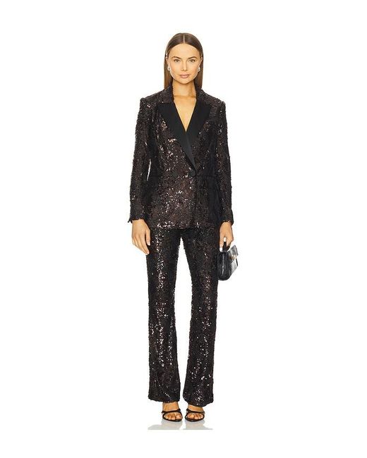 Veronica Beard Black Collier Pant