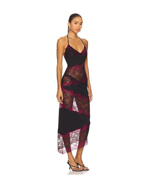 I.AM.GIA Red Paloma Midi Dress