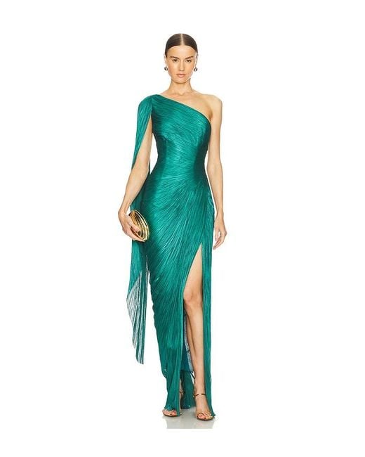 Maria Lucia Hohan Green Leah Dress
