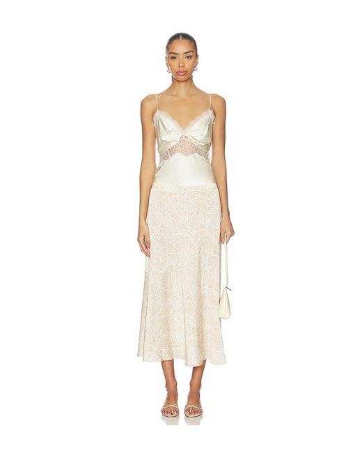 Rosewater House Natural Zoya Skirt