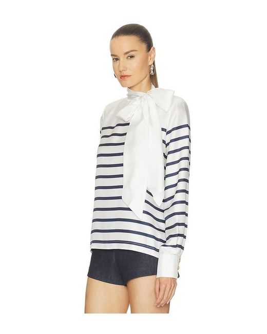 FRANÃOISE White Johanna Blouse