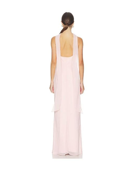 Amanda Uprichard White Ashton Maxi Dress