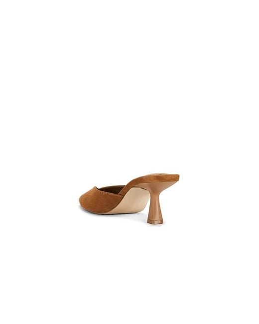 Steve Madden White Mod Mule Pump