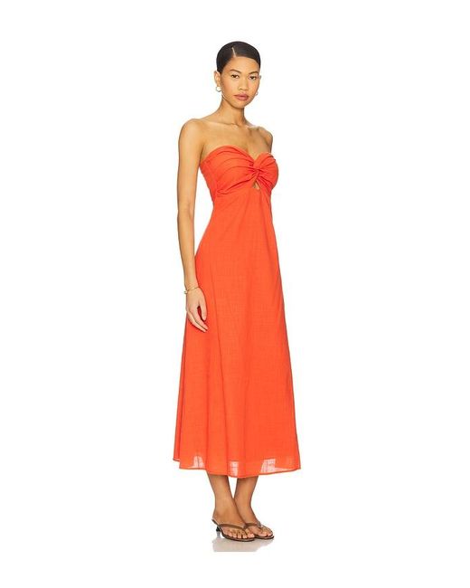 SNDY'S Orange X Revolve Lilly Dress