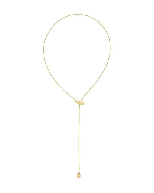 Lovers + Friends Metallic Posie Necklace
