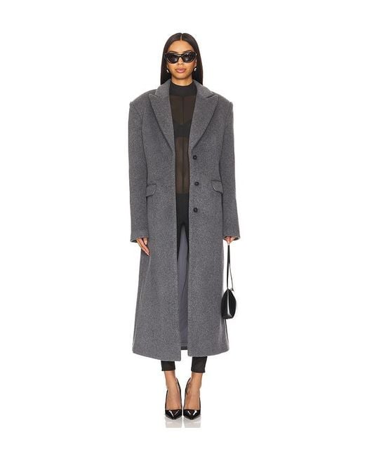 Lovers + Friends Gray Ellie Coat